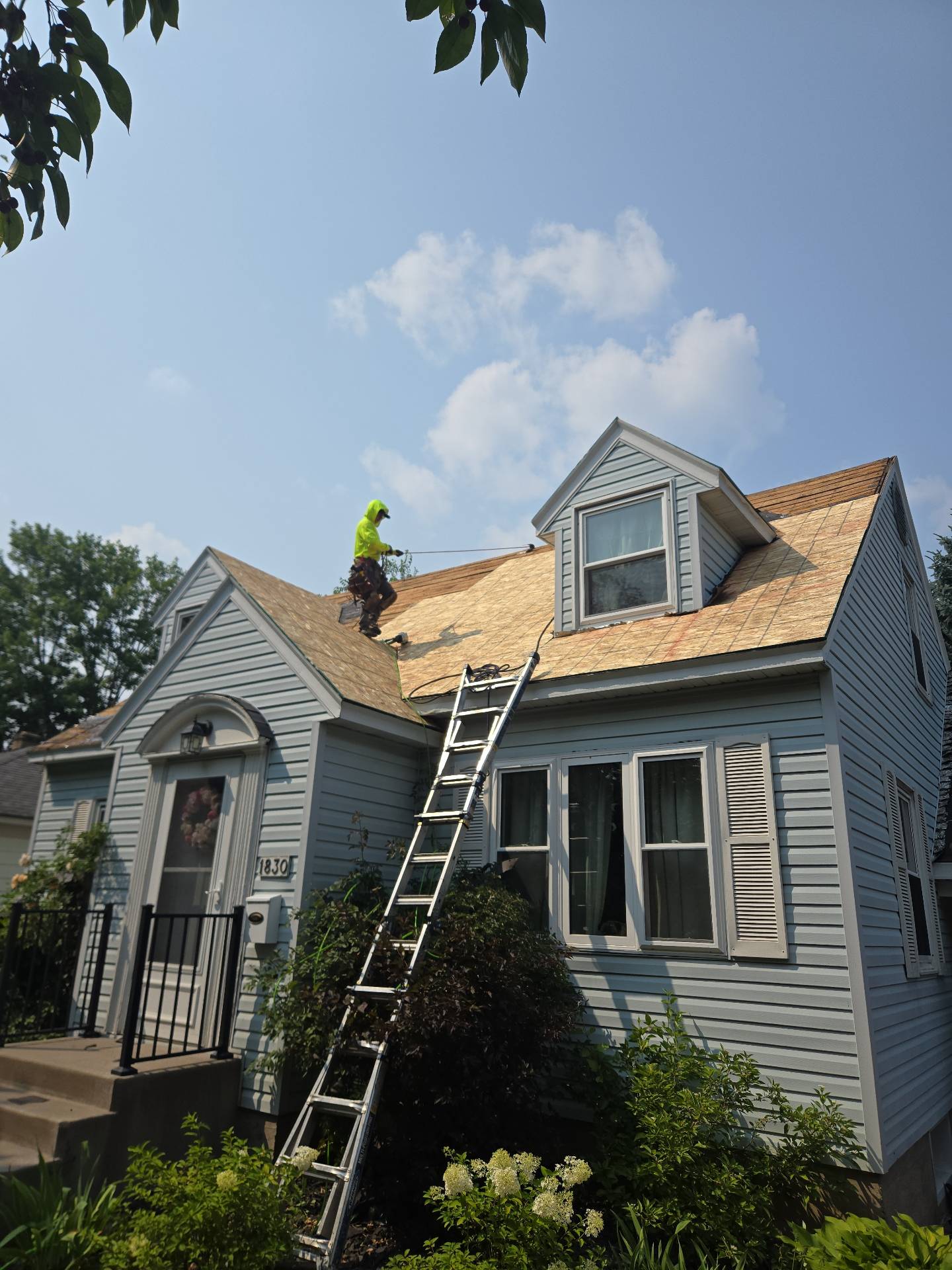 Roofing project completed by Solaris in Eau Claire, WI