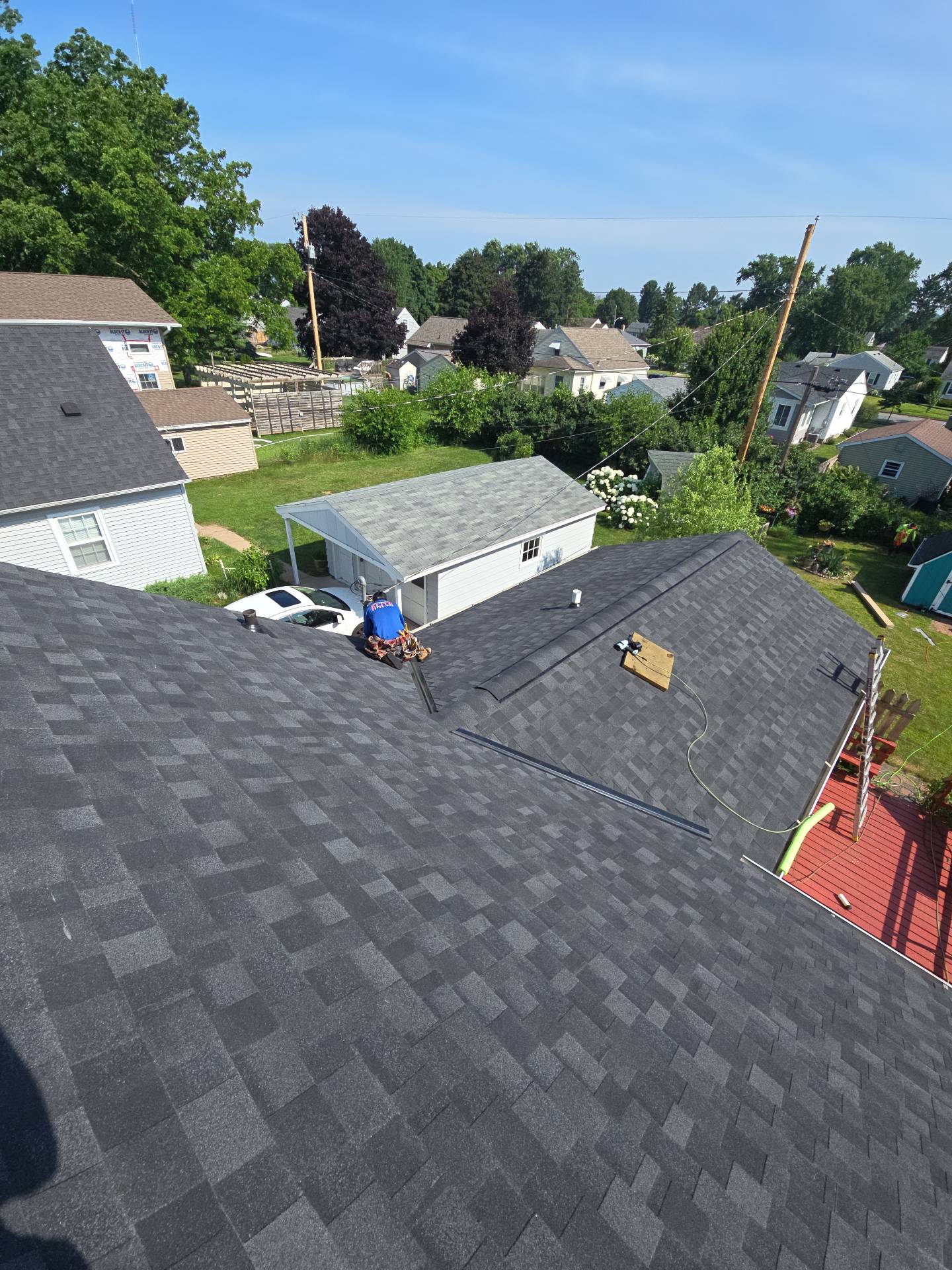 Roofing project completed by Solaris in Eau Claire, WI