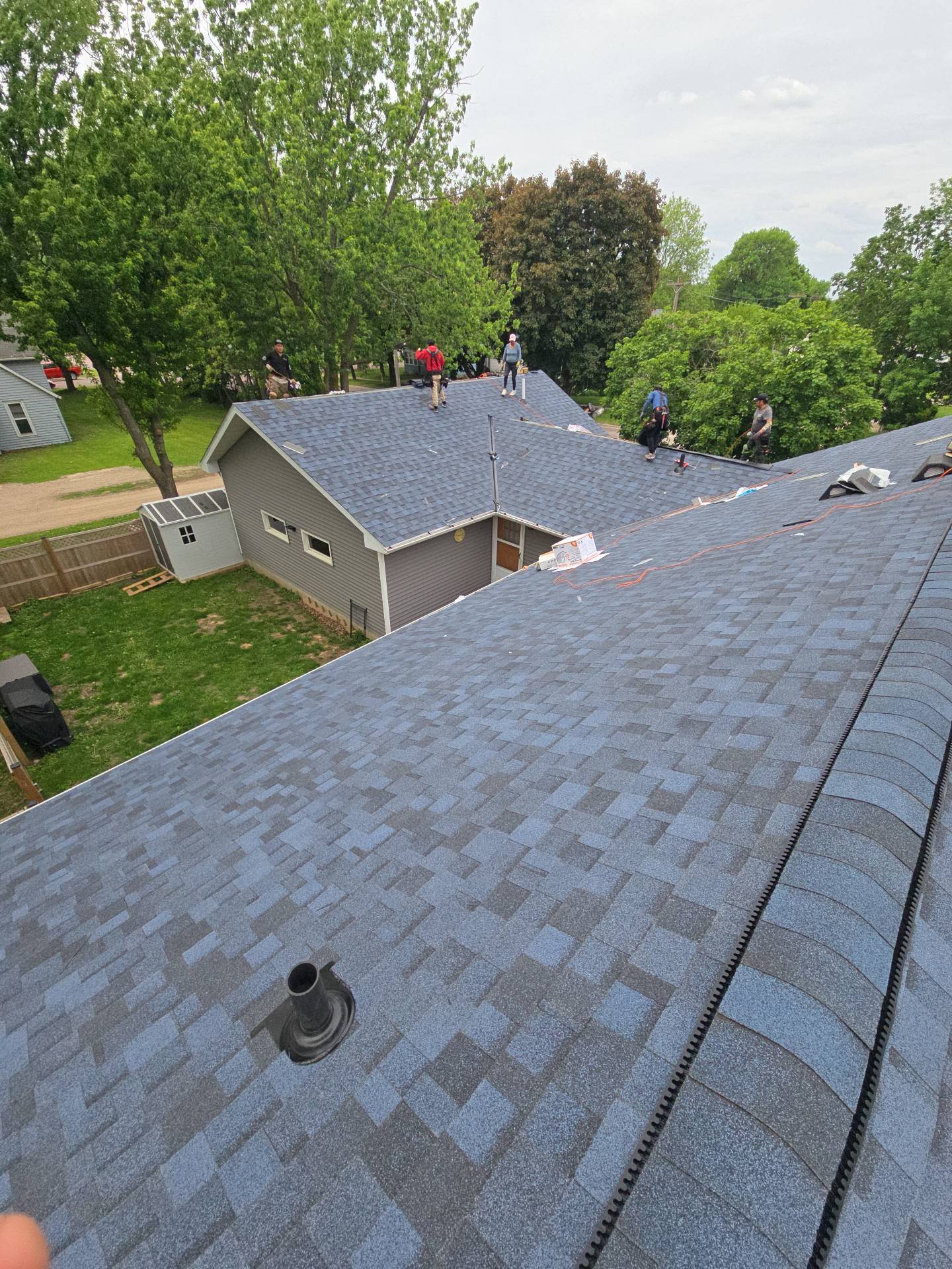 Roofing project completed by Solaris in Lakefield, MN