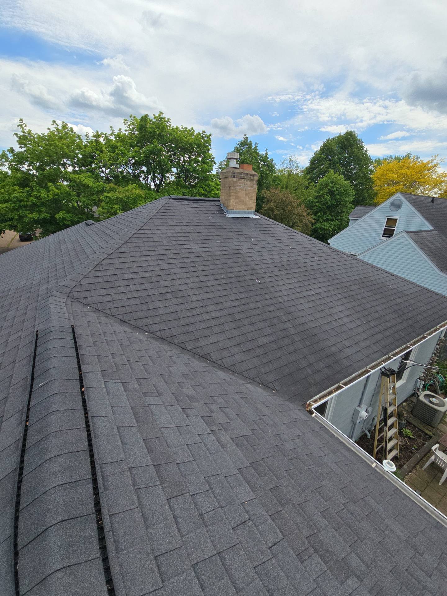 Completed Roofing project by Solaris in Eau Claire, WI