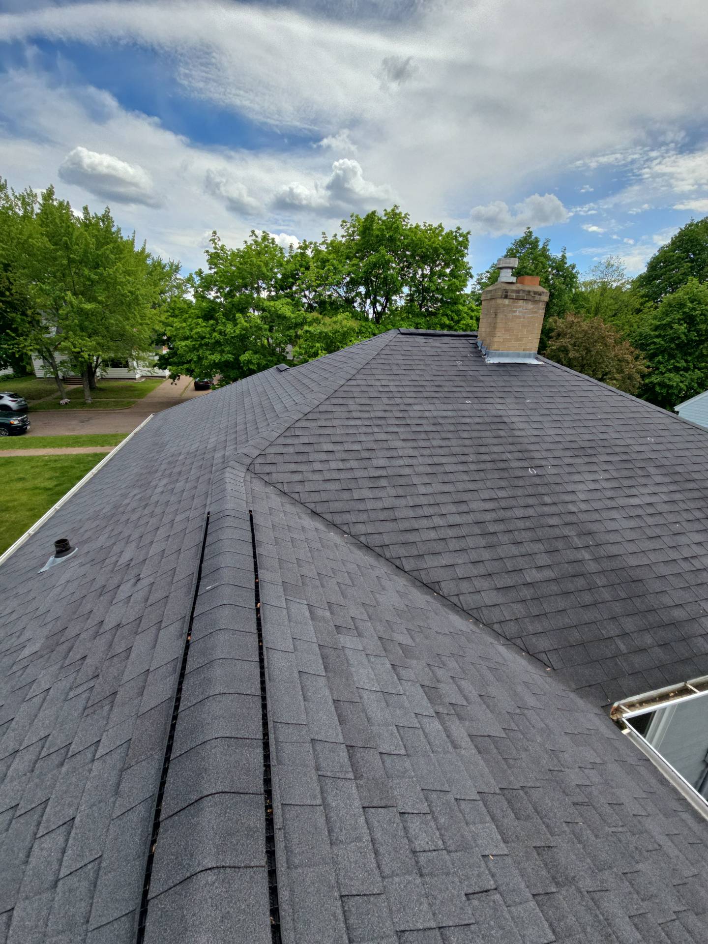 Roofing project detail in Eau Claire, WI 2