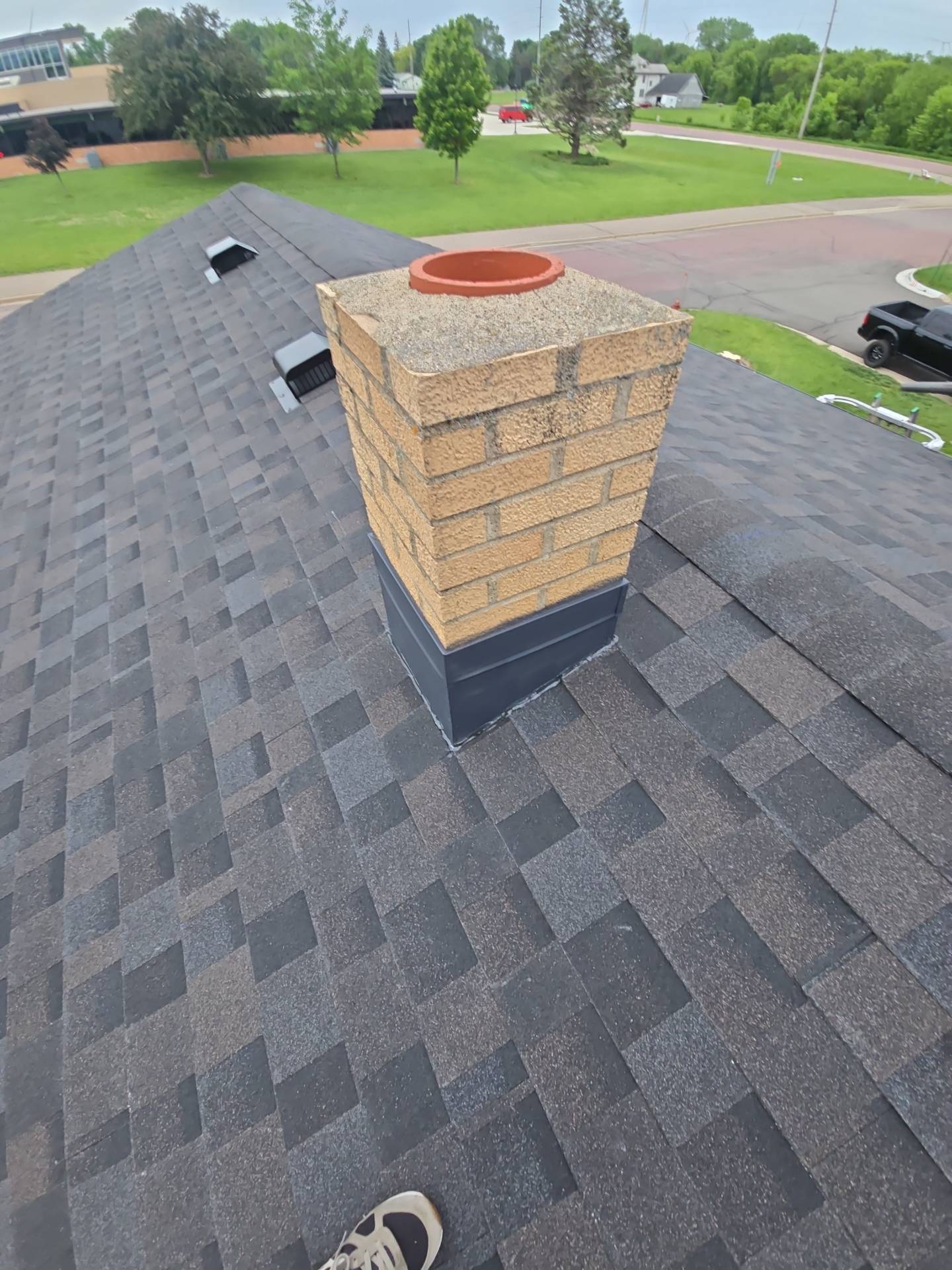 Roofing project completed by Solaris in Lakefield, MN