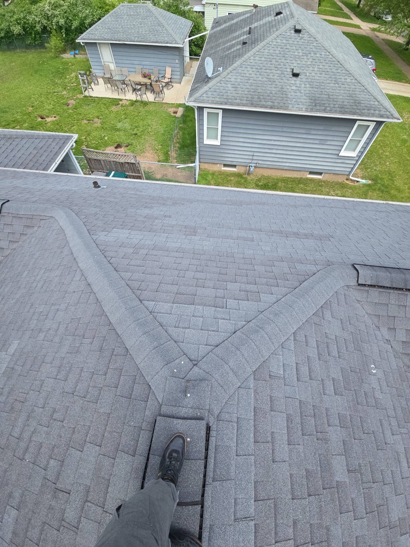 Roofing project detail in Eau Claire, WI 3