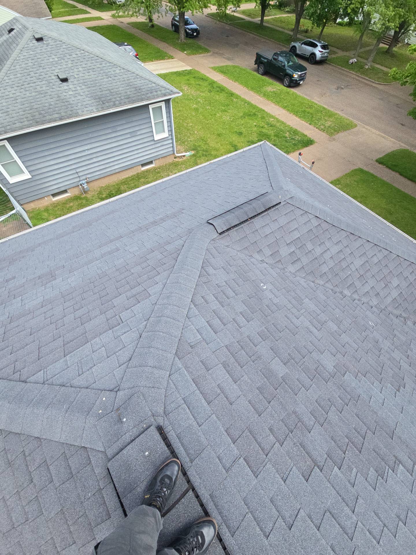 Roofing project detail in Eau Claire, WI 4