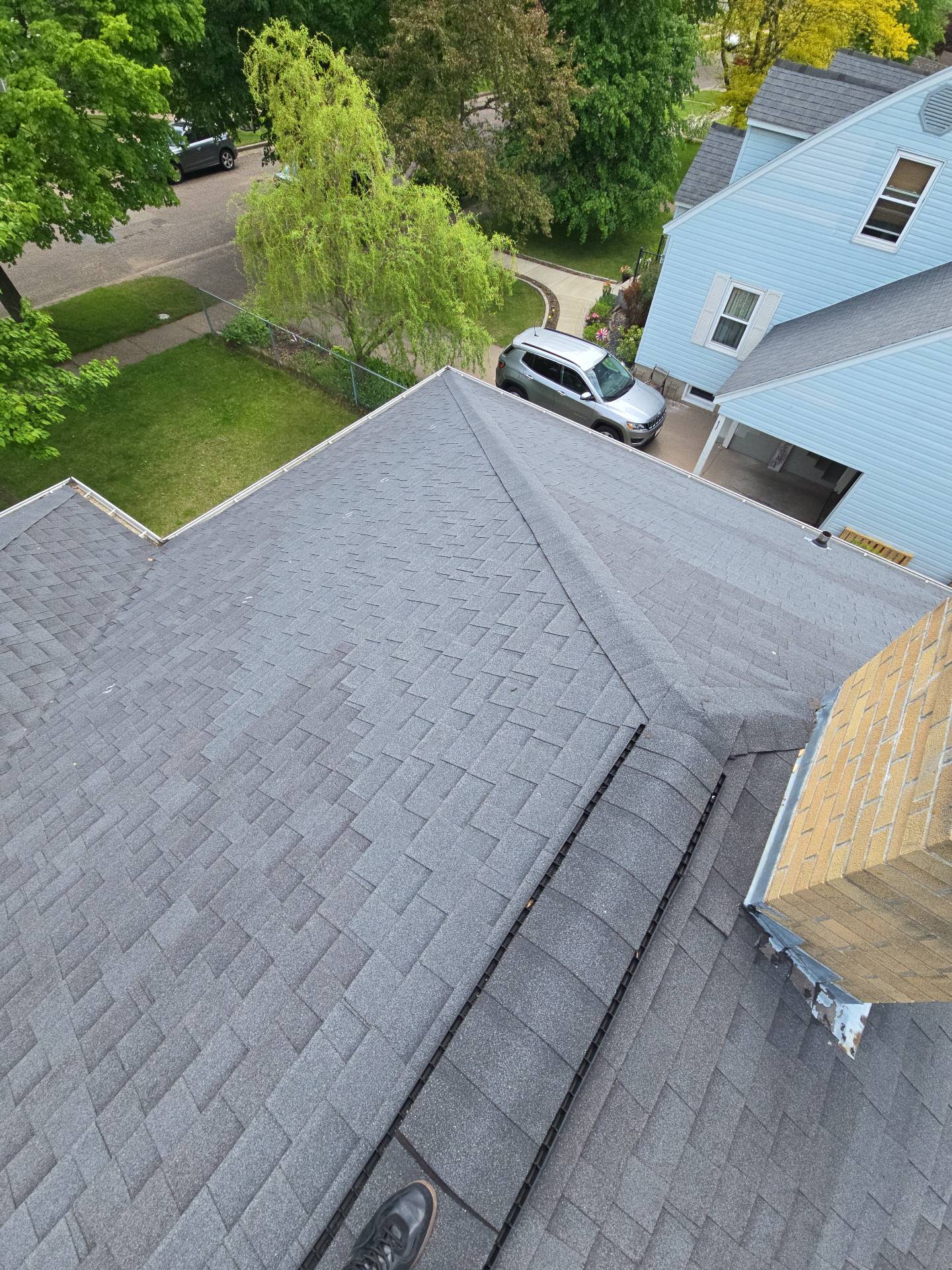 Roofing project detail in Eau Claire, WI 7