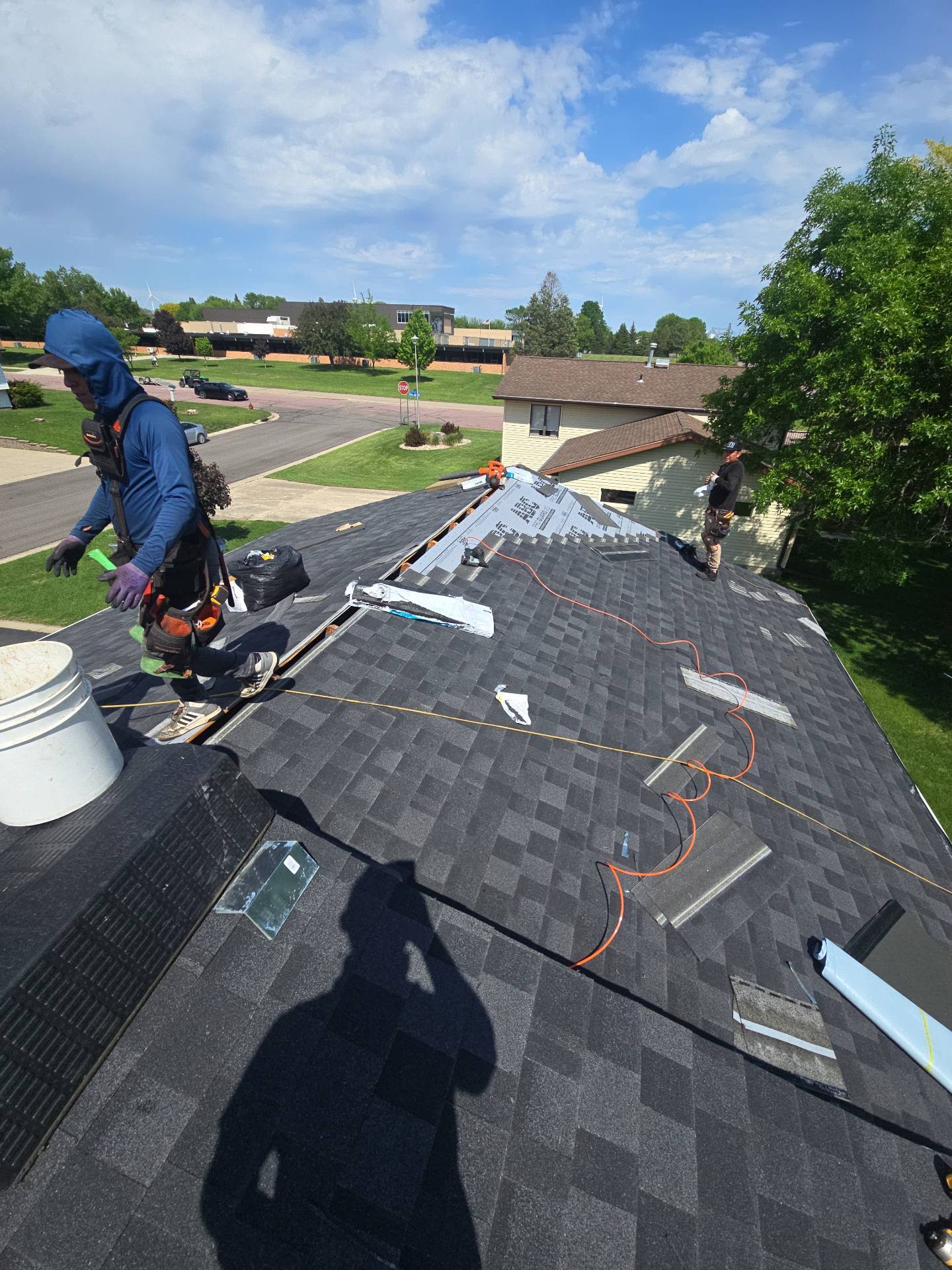 Roofing project completed by Solaris in Lakefield, MN