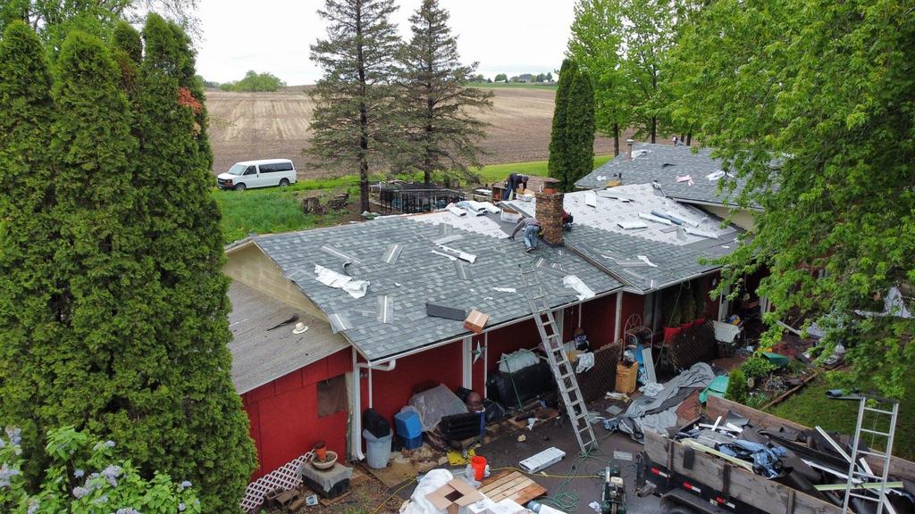 Roofing project completed by Solaris in Northfield, MN